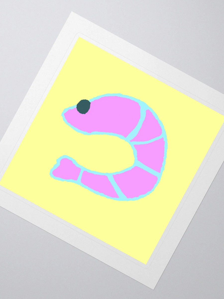 Ruka Shrimp Logo Sticker product image (5)