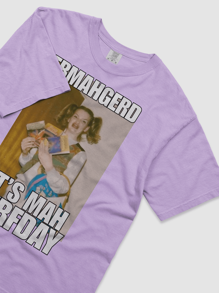 OMG ERMAHGERD Birthday T-shirt product image (10)