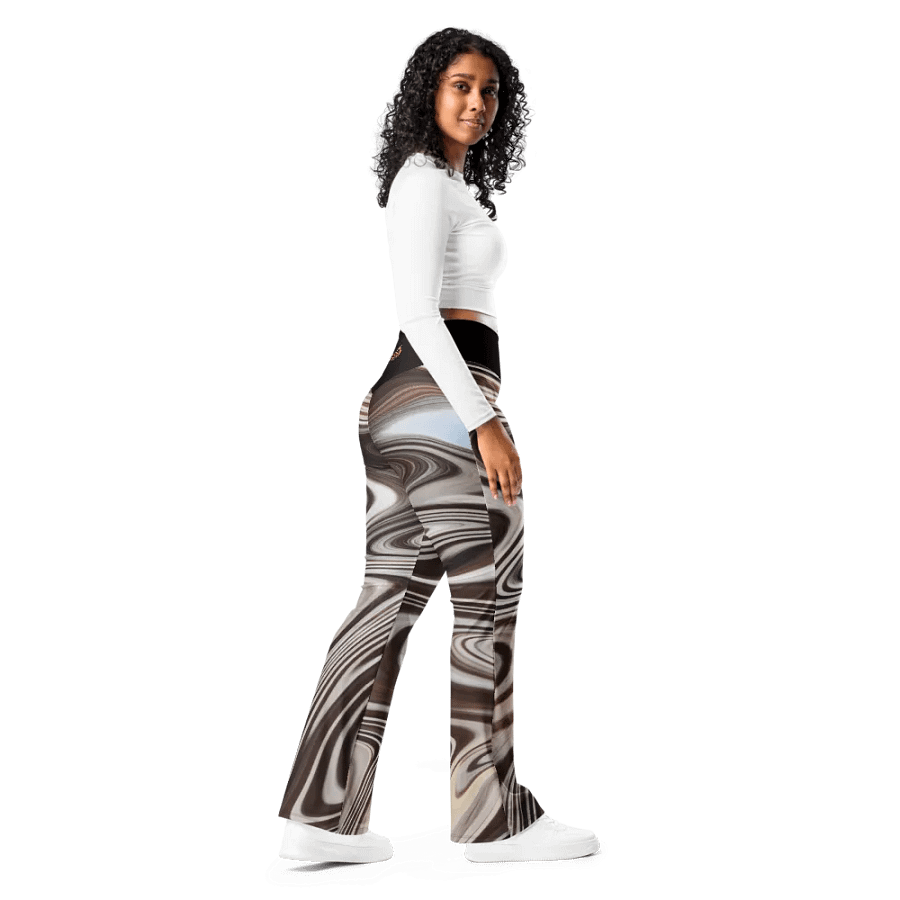 Swirl of Serenity Flare Leggings product image (5)