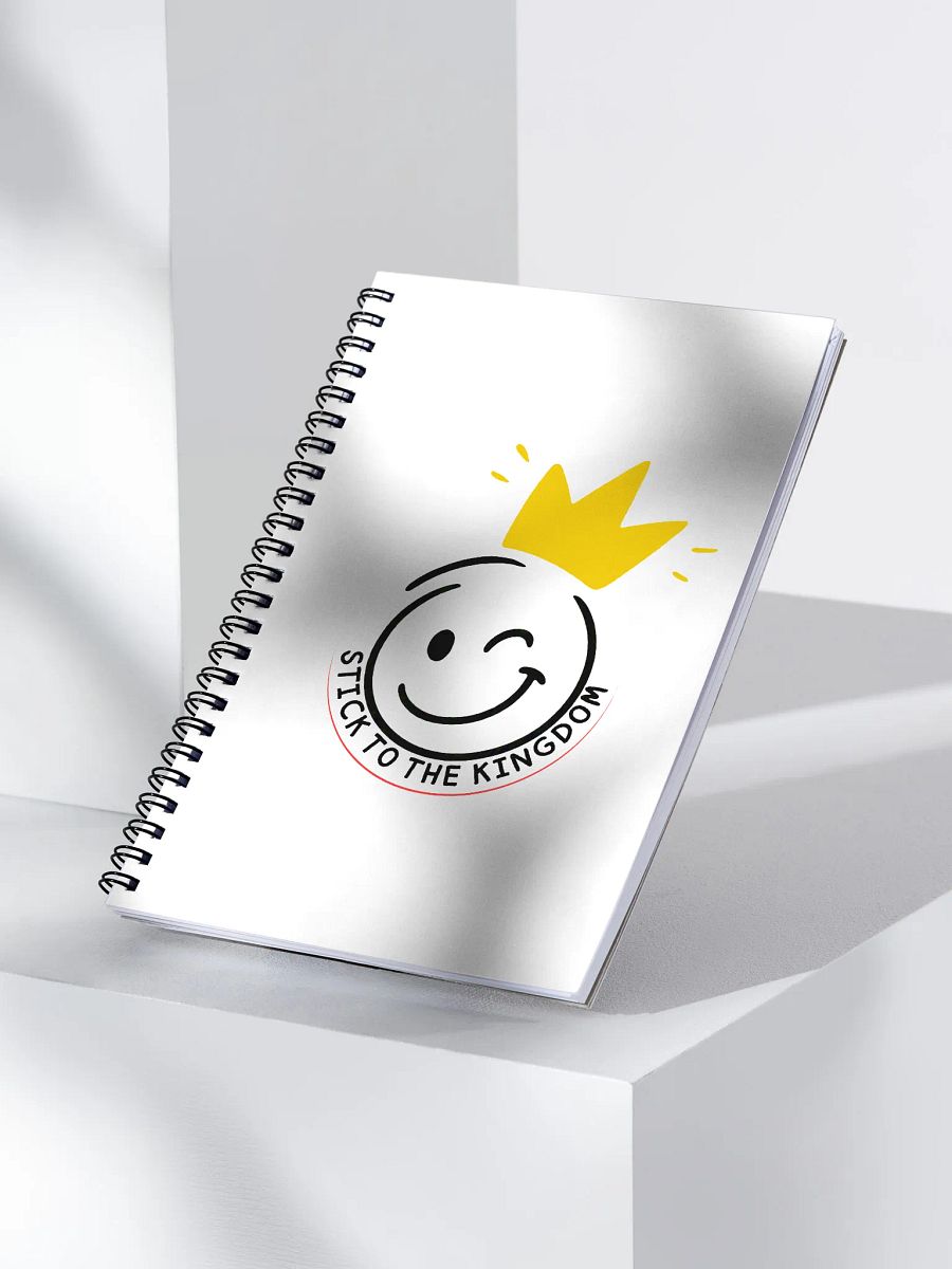 “Stick to the Kingdom” Spiral Notebook product image (3)