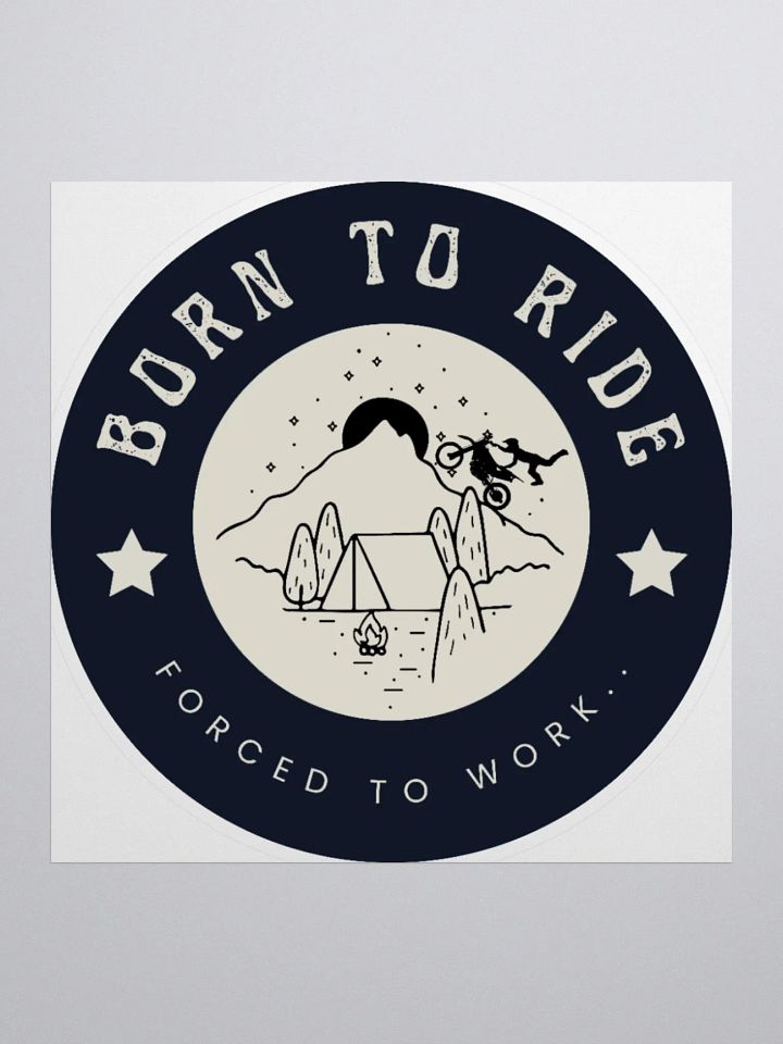 Born To Ride Sticker product image (1)