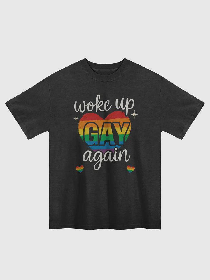 Gay Again and Glowing Pride Tee product image (1)