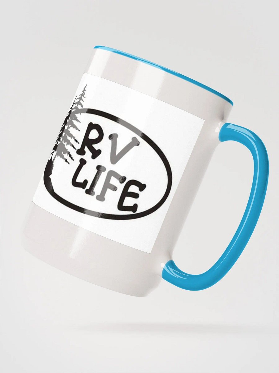 RV Life Coffee Mug (Blue) product image (3)