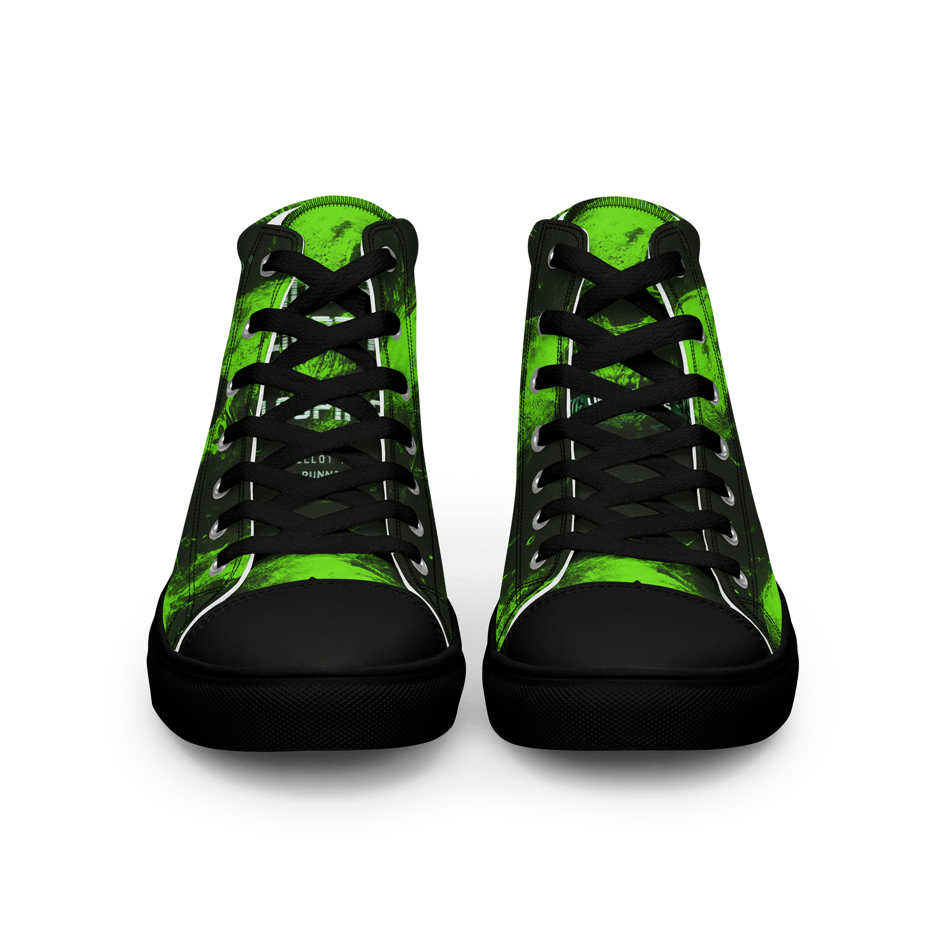 Living in Auto Pilot Men's High Top product image (3)