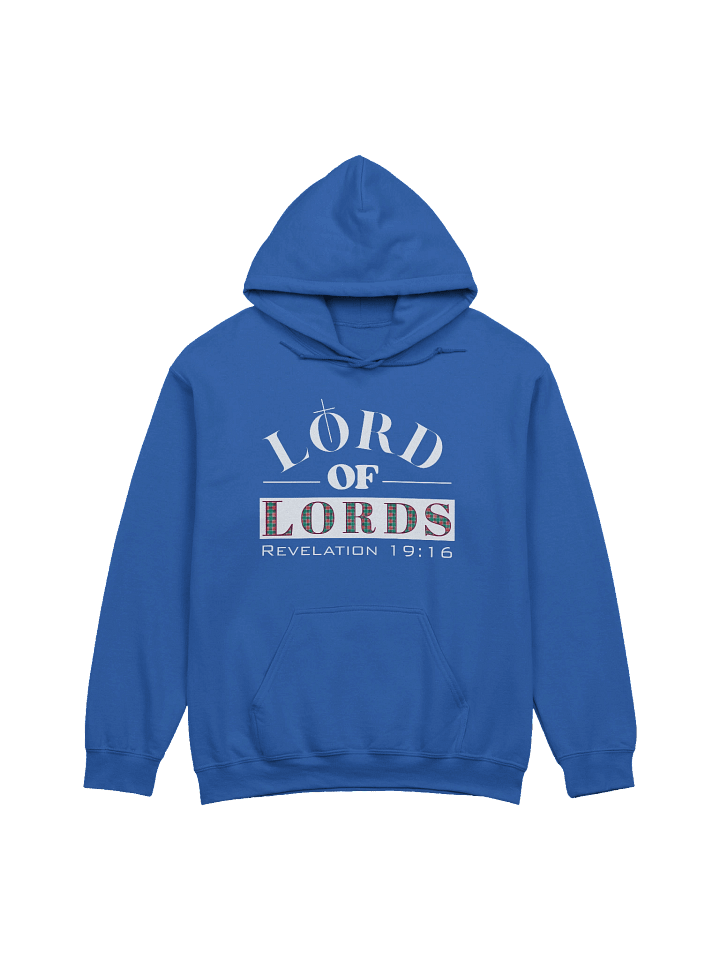 Lord of Lords Christian Hoodie | Jesus Christ Faith Apparel for Believers product image (2)