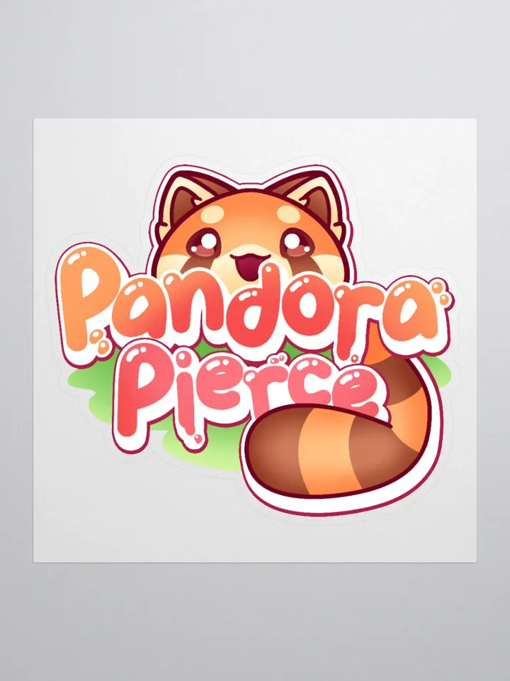 Pandora Logo Kiss Cut Sticker product image (1)