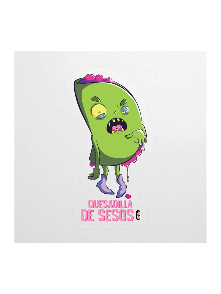 Quesadilla de Sesos - Sticker (Kiss Cut) product image (1)