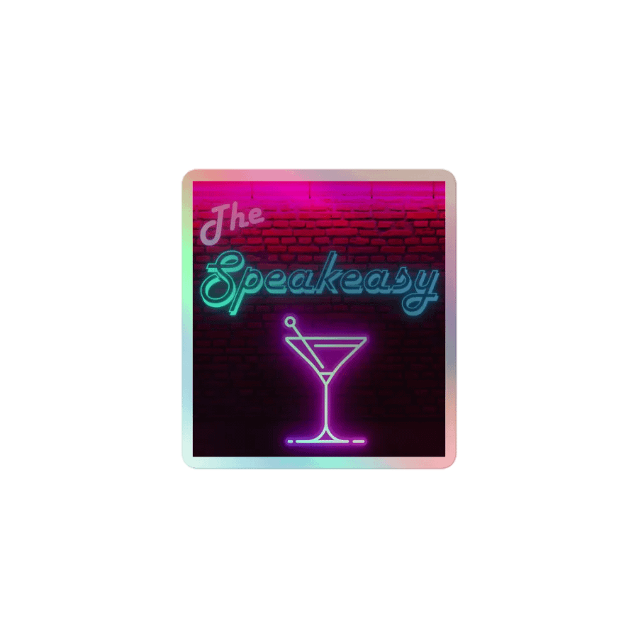 The Speakeasy Holographic Stickers product image (1)