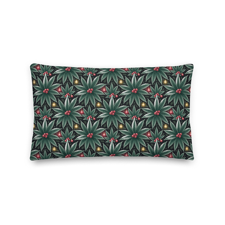 Cannabis - CannaGlow Holly - Design | Premium Throw Pillow product image (2)
