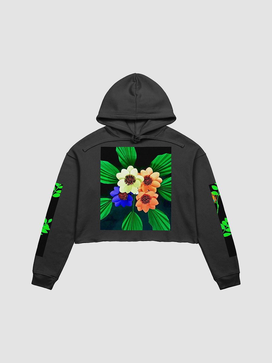 Bella + canvas fleece Crop Hoodie product image (1)