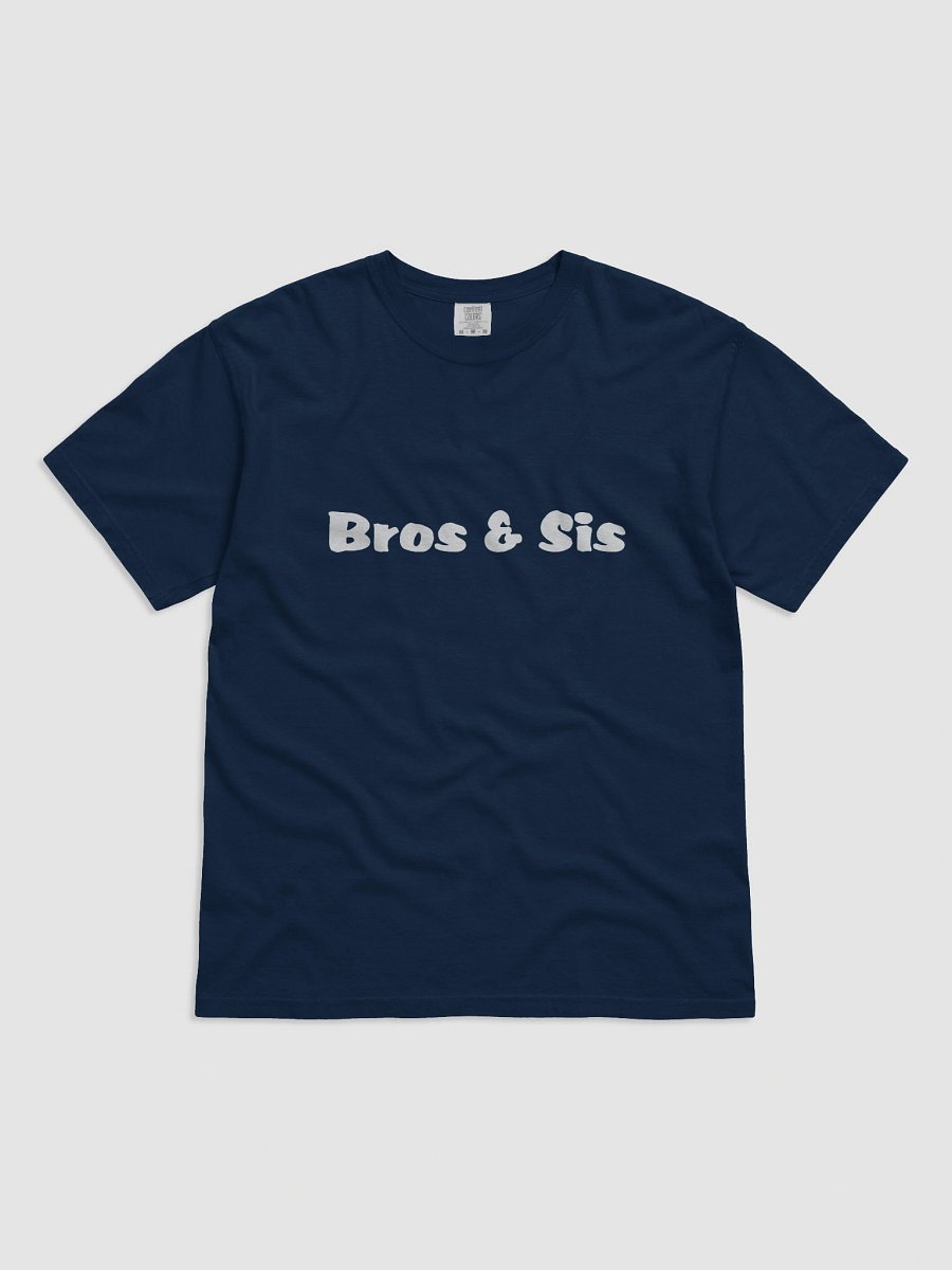 Bros & Sis - Comfort Heavyweight T-Shirt (unisex, dark) product image (1)