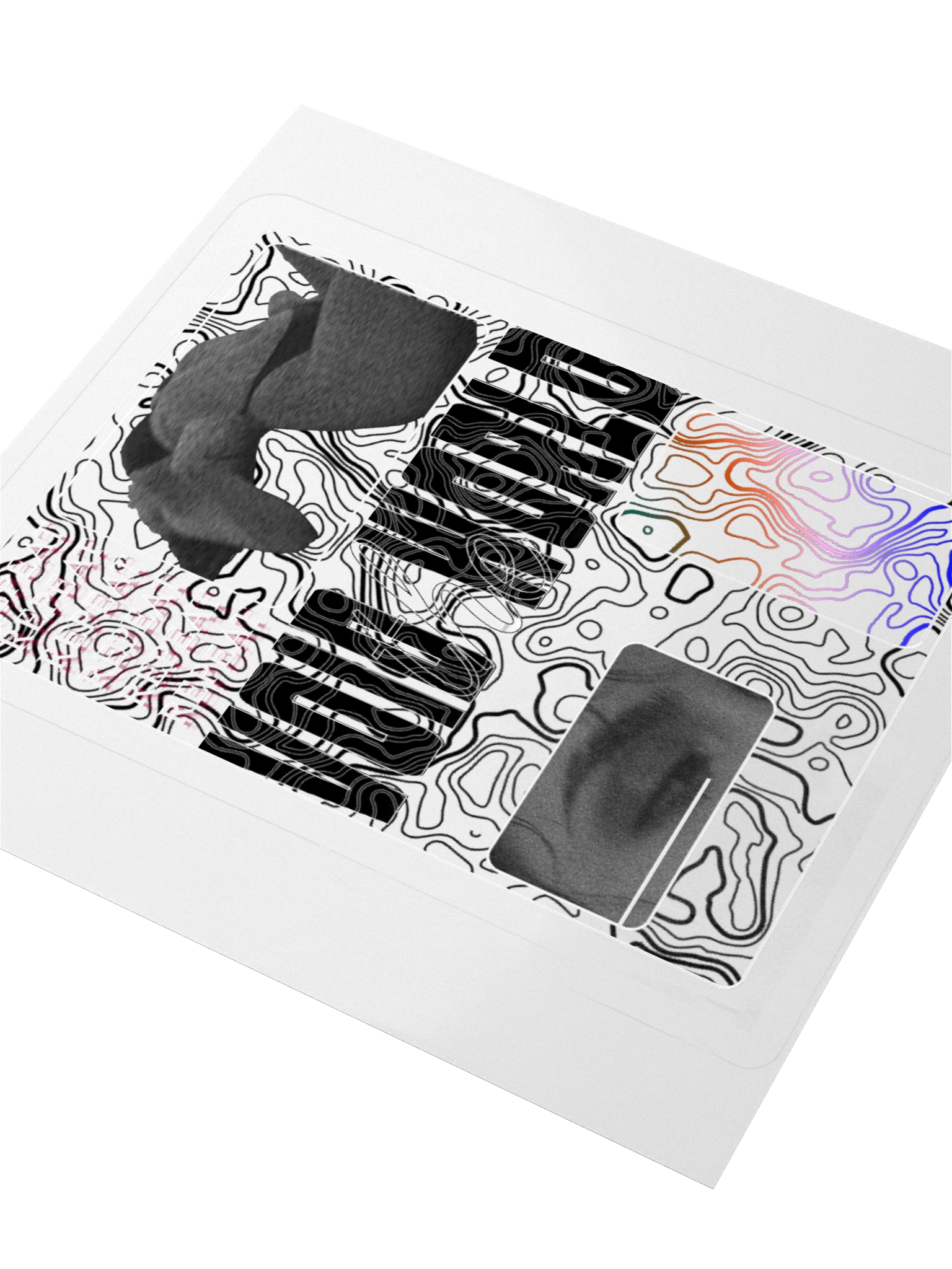 Shawty bruk she back n' bend over so, Void the World | Kiss-cut Sticker product image (3)