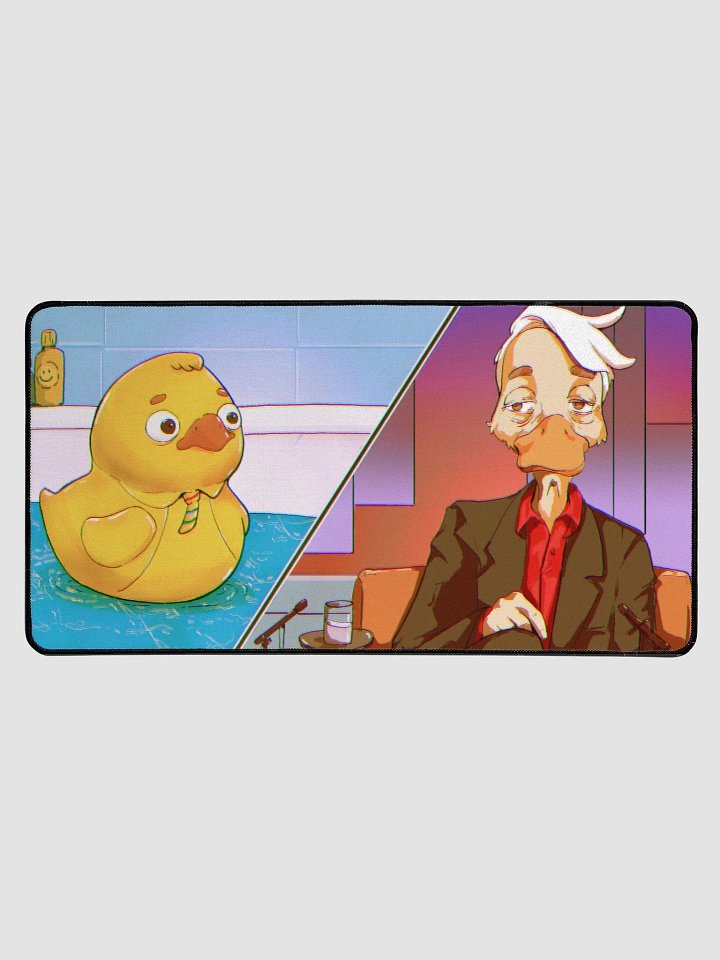 Ducky Hannan VS Frank McDuck Desk Mat product image (1)