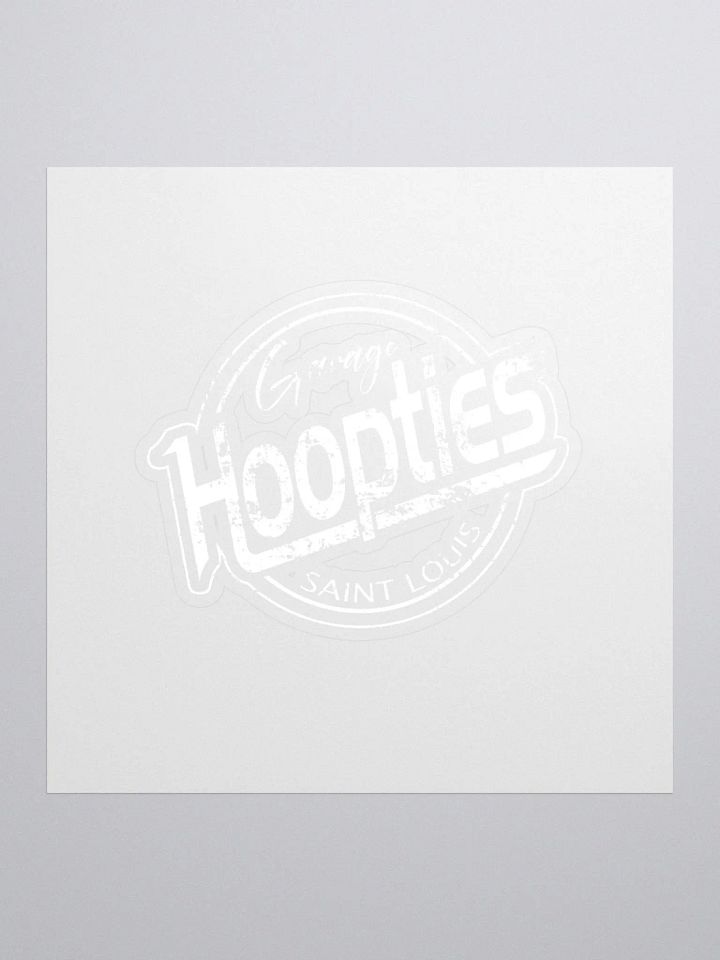 Hoopties window Decal product image (1)