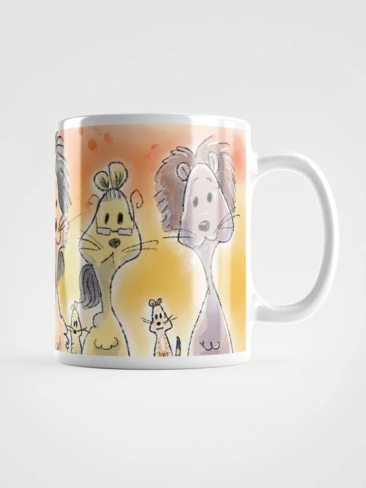 Whimsical Lion Family Mug product image (1)
