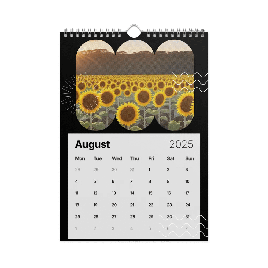 SEASONAL NATURE WALL CALENDAR 2025 product image (2)