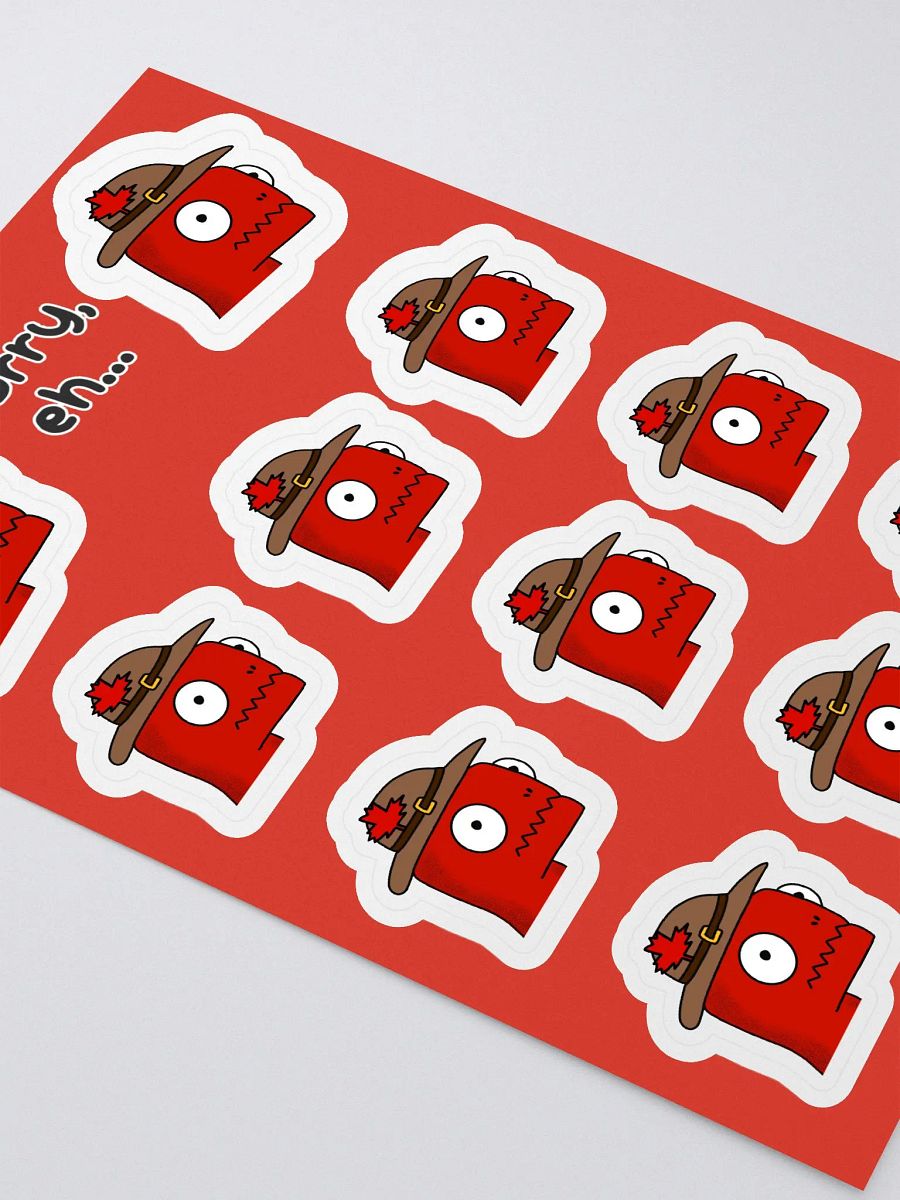 danisaurCanada Sticker Sheet product image (3)