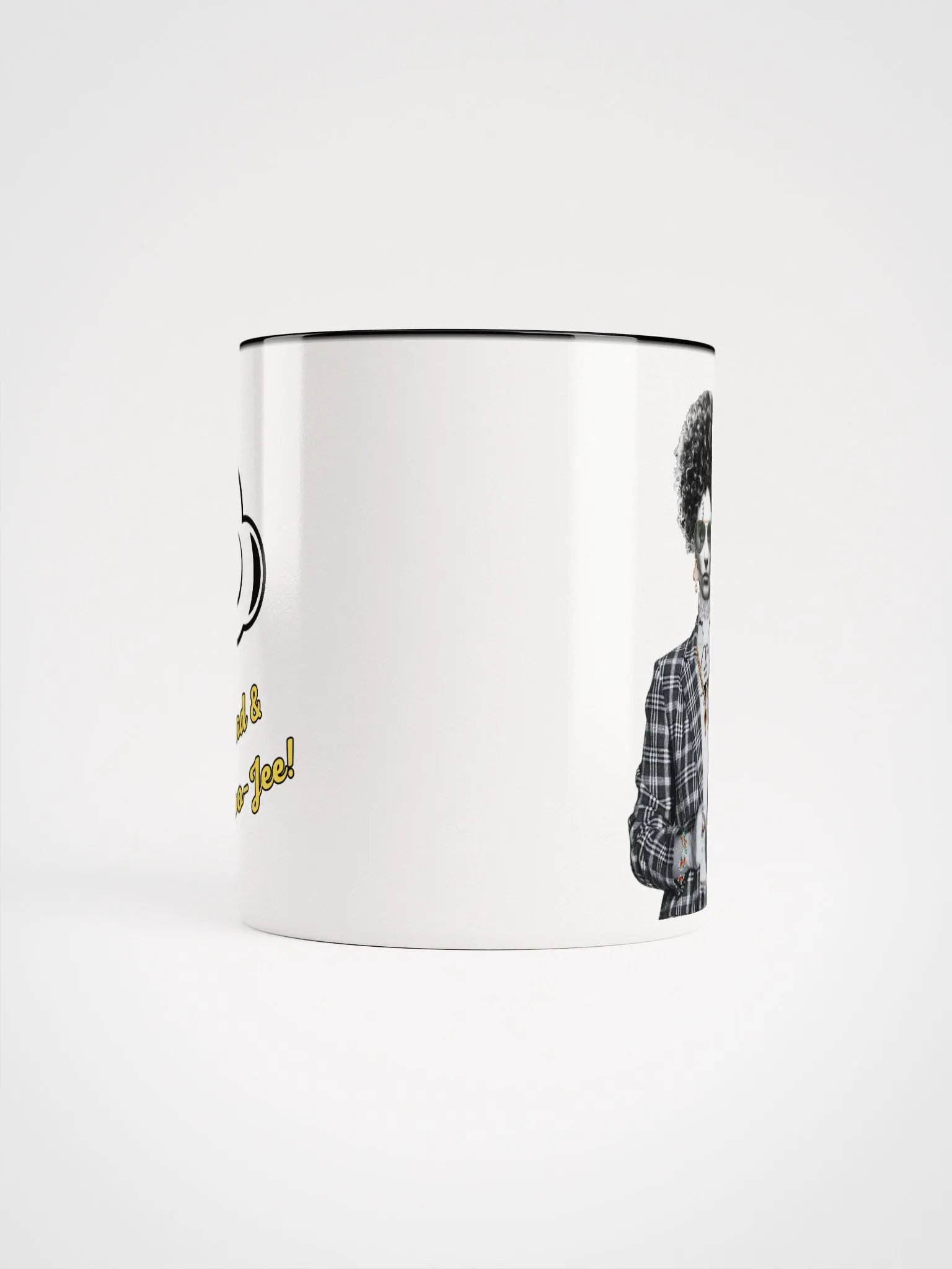 Bad & Boo-Jee Bride Ceramic Mug with Color Inside product image (5)