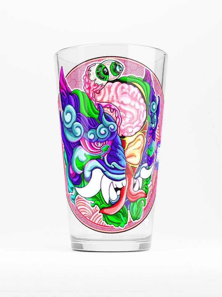 Yokai Migraine: Shaker Pint Glass product image (1)