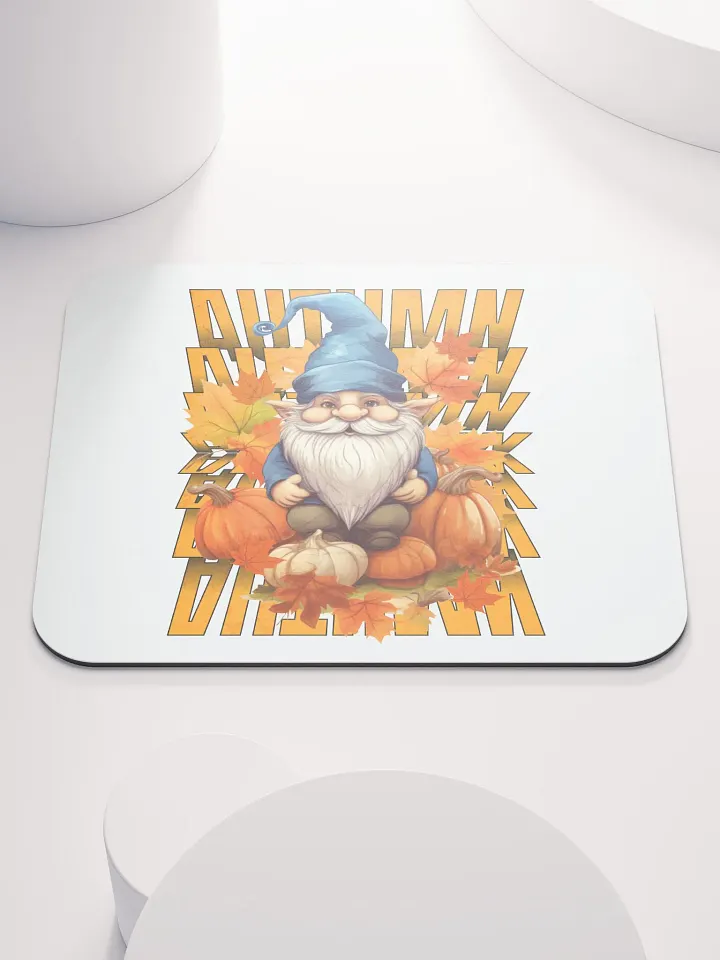 Autumn Gnome Mouse Pad product image (1)