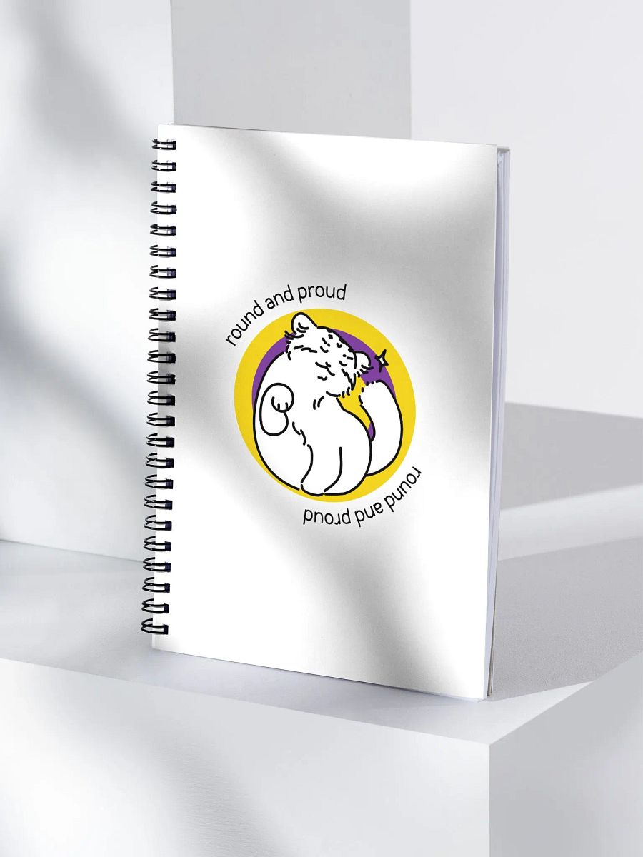 Round and Proud Manul Intersex Version - Spiral Notebook product image (4)