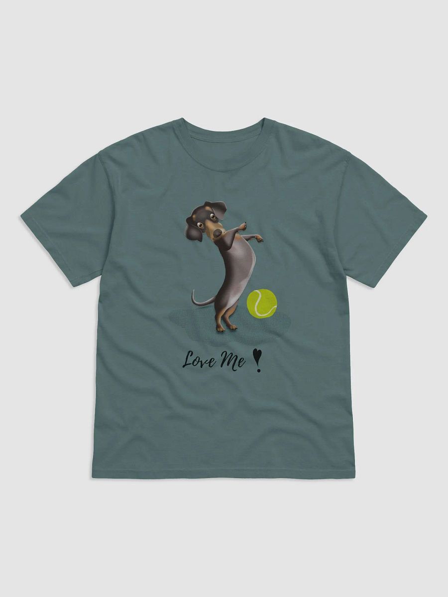 Playful Dachshund Cotton Tee product image (1)