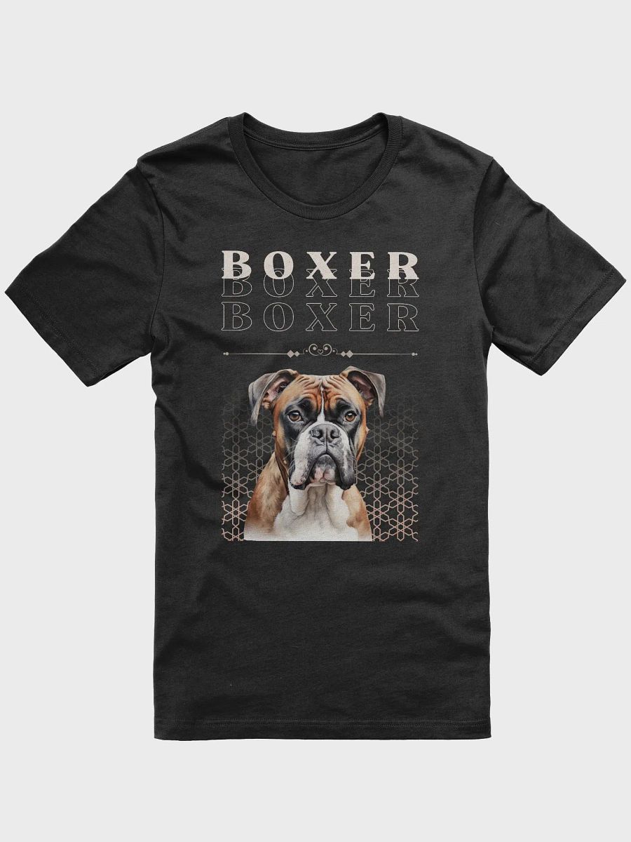 Dark Color Boxer Dog Regular Fit T-shirt product image (4)