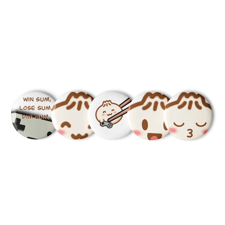 Win, Lose, Dim Sum | Pins product image (1)
