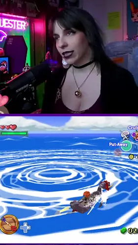 You don't understand how long I was stuck in the toilet of the sea.... #Legendofzelda #nintendo #randomizer