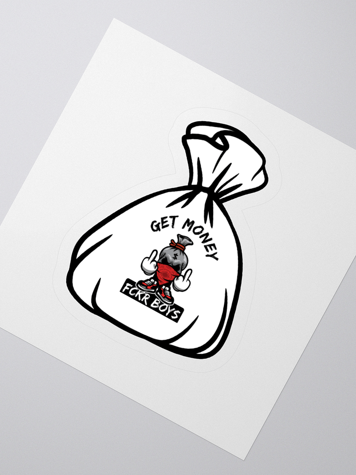 GET MONEY FCKR BOY Stickers product image (2)
