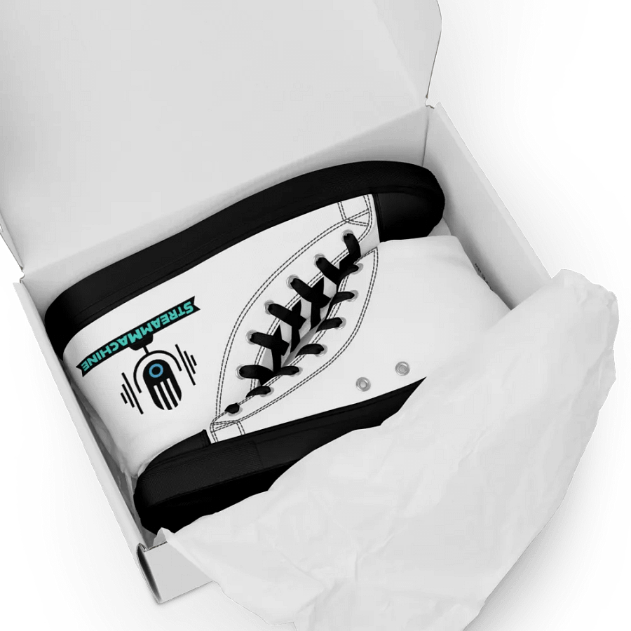 StreamMachine Women's High Top Canvas Shoes product image (11)
