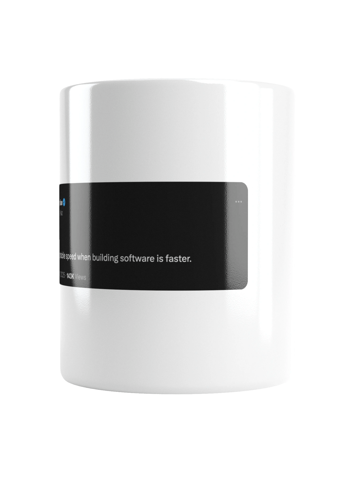 Faster. Mug product image (6)