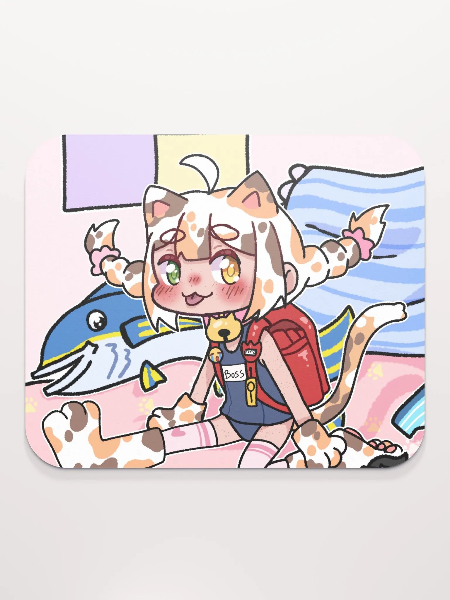 The Catto in her room Simple Mousepad product image (2)