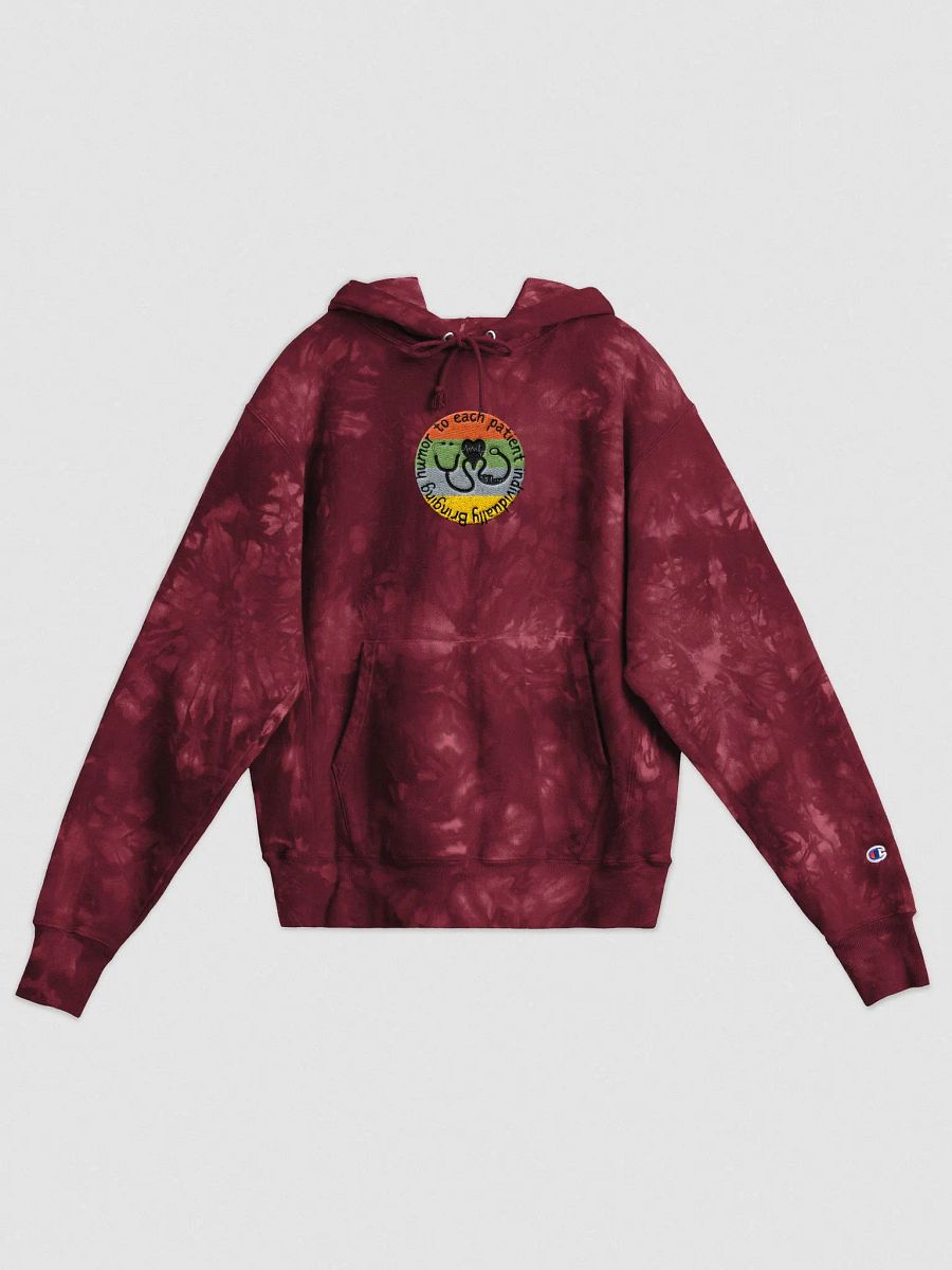 Bringing humor to each patient individually Tie-Dye Hoodie product image (1)