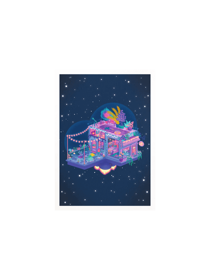 The Galaxy Garden Cafe - Print product image (2)