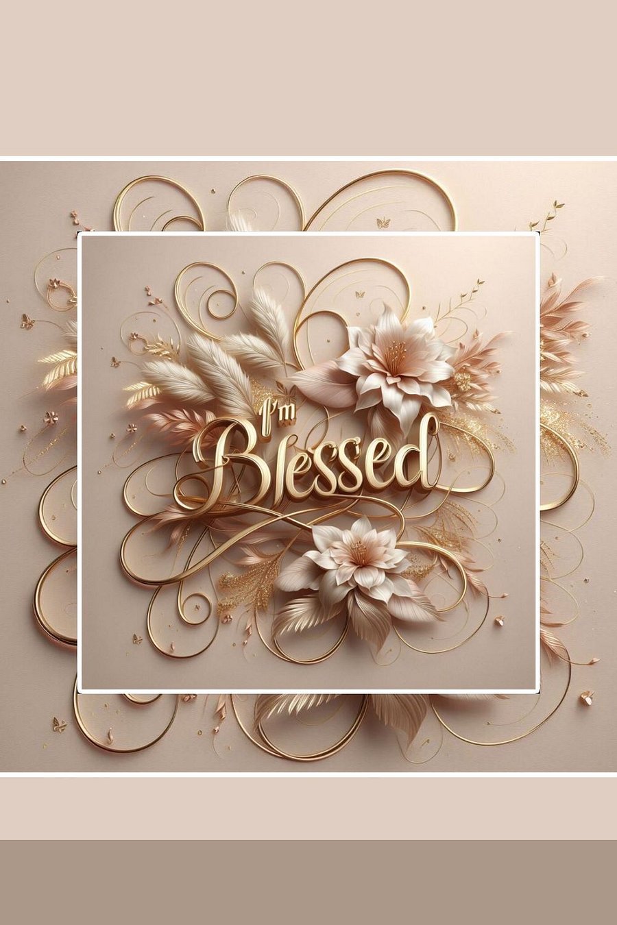 Positive Affirmation Stickers - I'm Blessed product image (1)