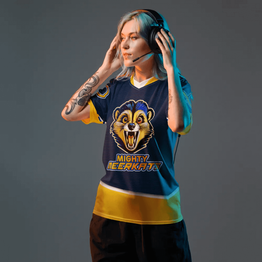 Mighty Meerkats Official Sportsball Jersey (Carbon Fiber Edition) product image (9)