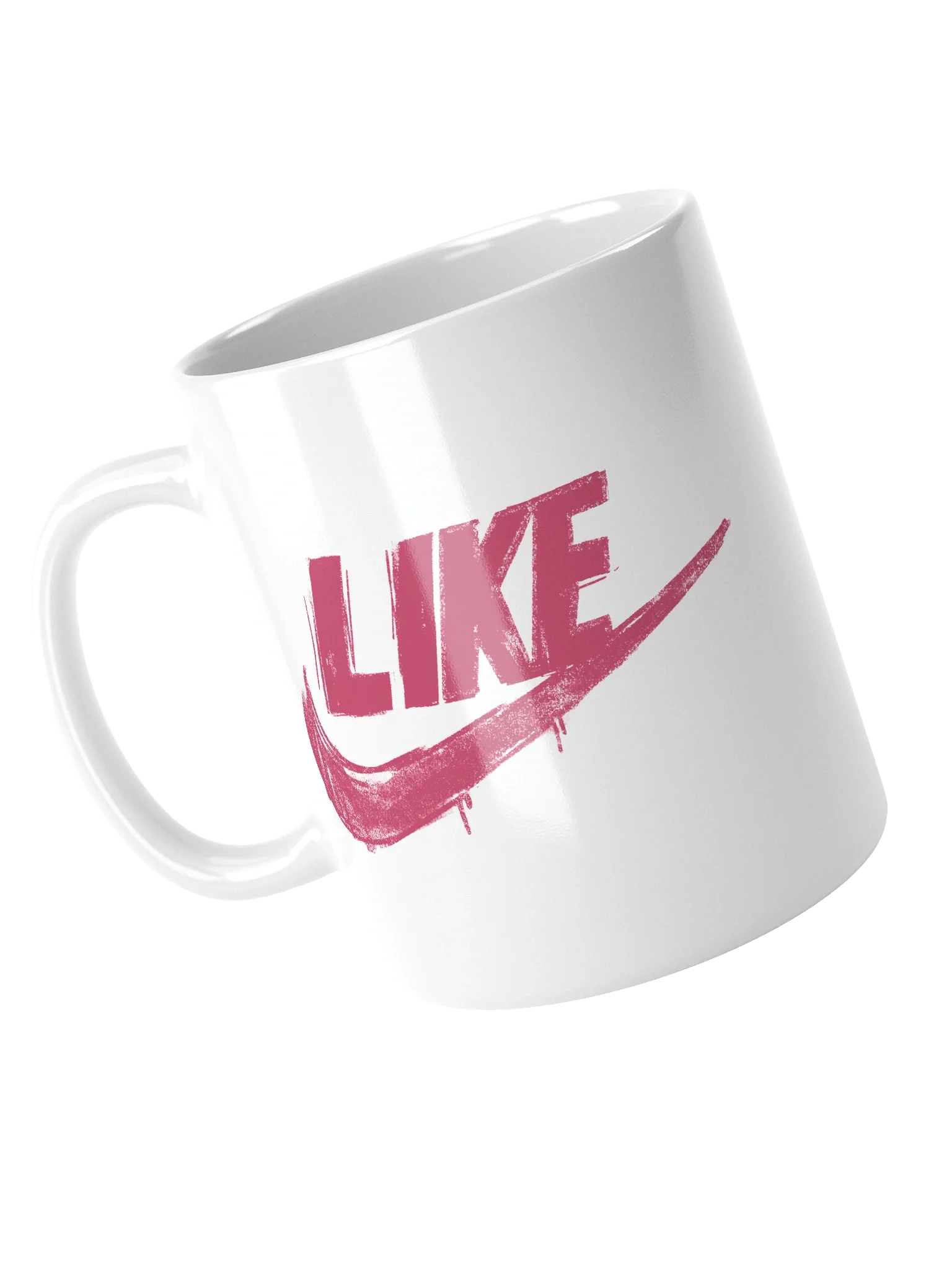 PINK/WHITE LIKE MUG product image (10)