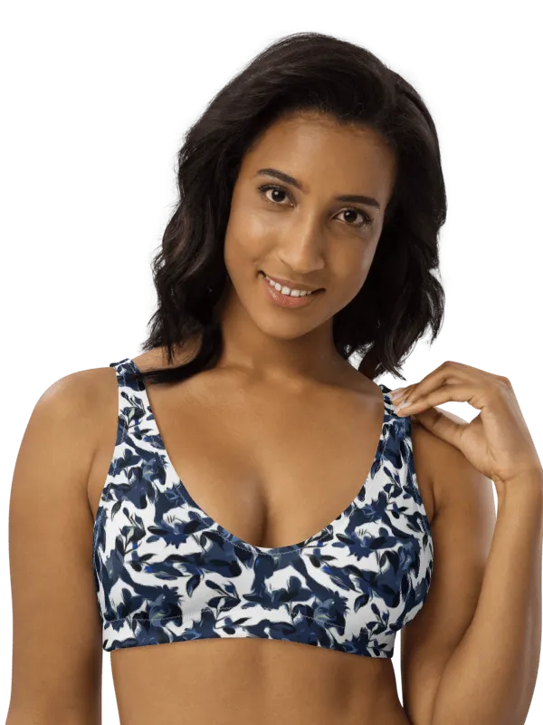 Wild Waves | Recycled Padded Bikini Top product image (1)