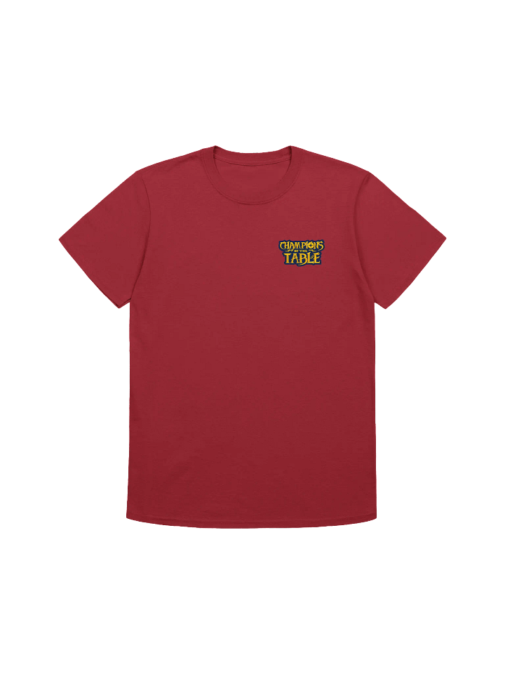 Champions of The Table - Corner Logo Tee product image (1)