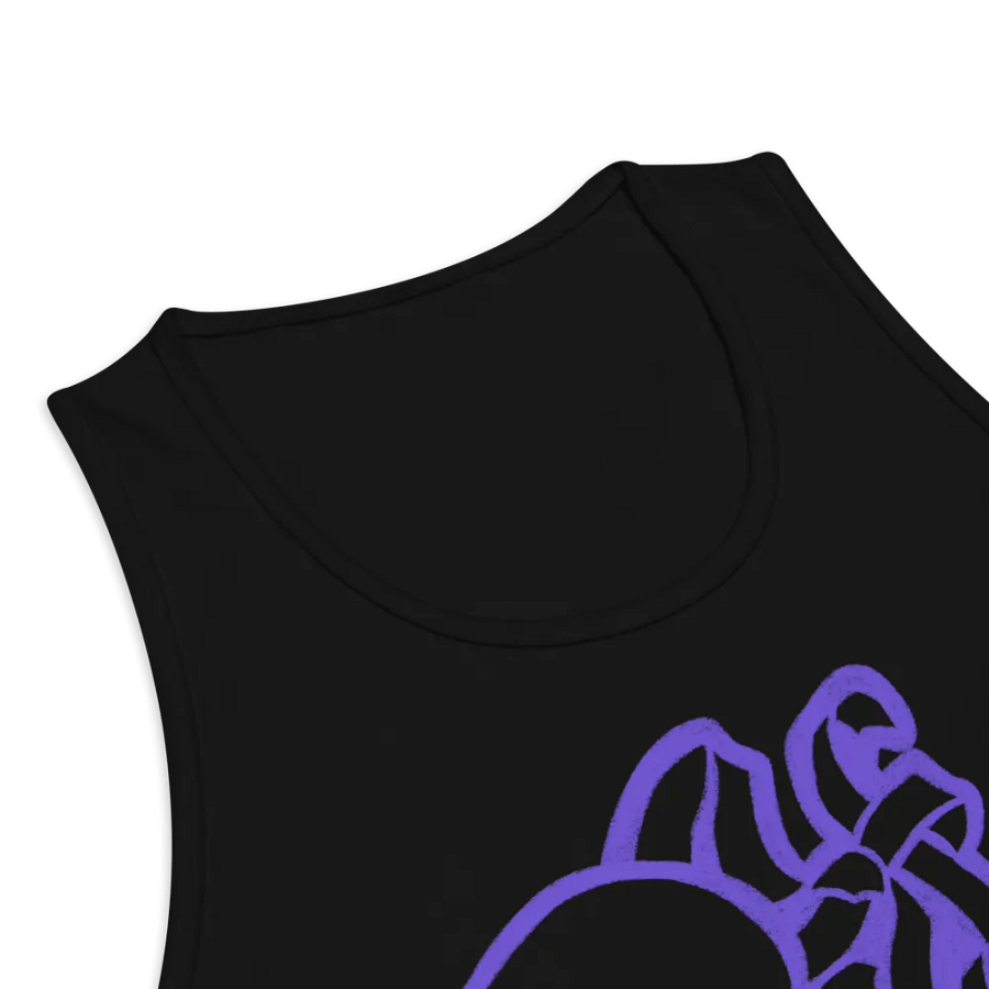 Dark Purple Big Logo Men's Tank Top product image (25)