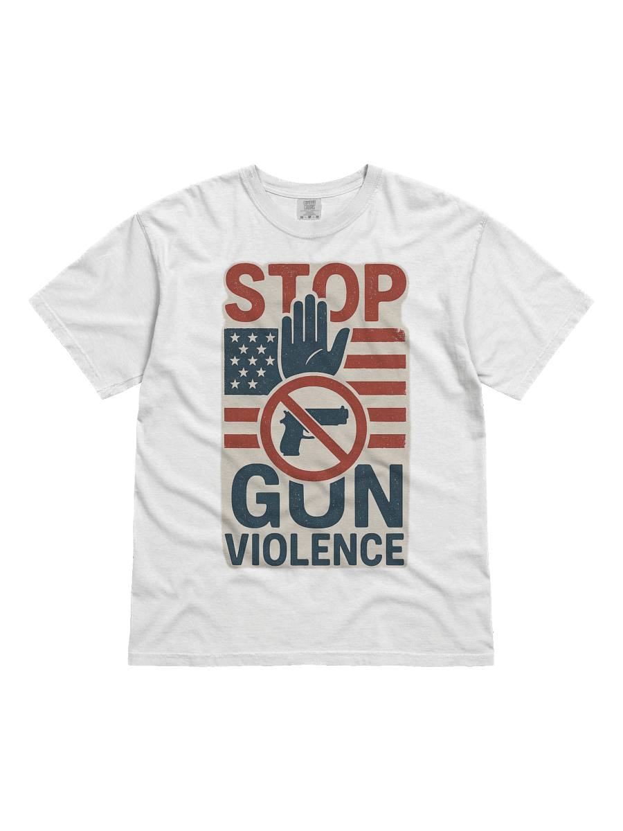 Stop Gun Violence Tee – Void Thread Edition product image (21)