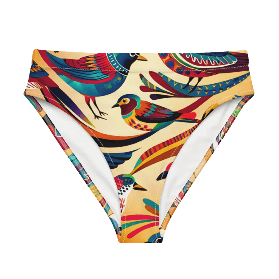 Vibrant Aviary All-Over Print Bikini Bottoms product image (1)