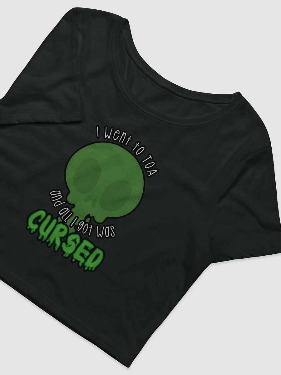 All I Got Was Cursed - Hunter - Crop Tee product image (5)