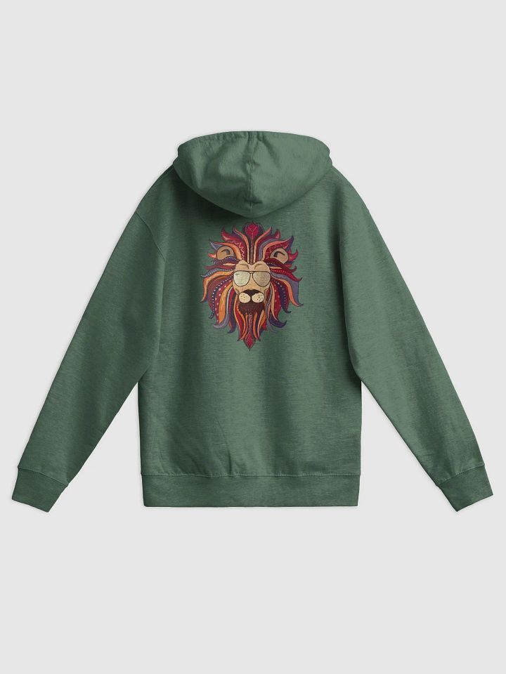 Lion Original Art Zip-Up Hoodie product image (1)
