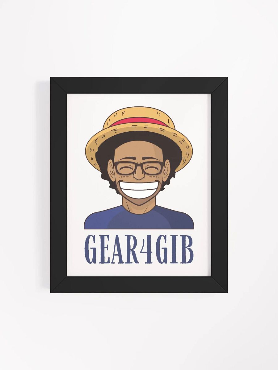 Gear4Gib Framed Poster product image (45)
