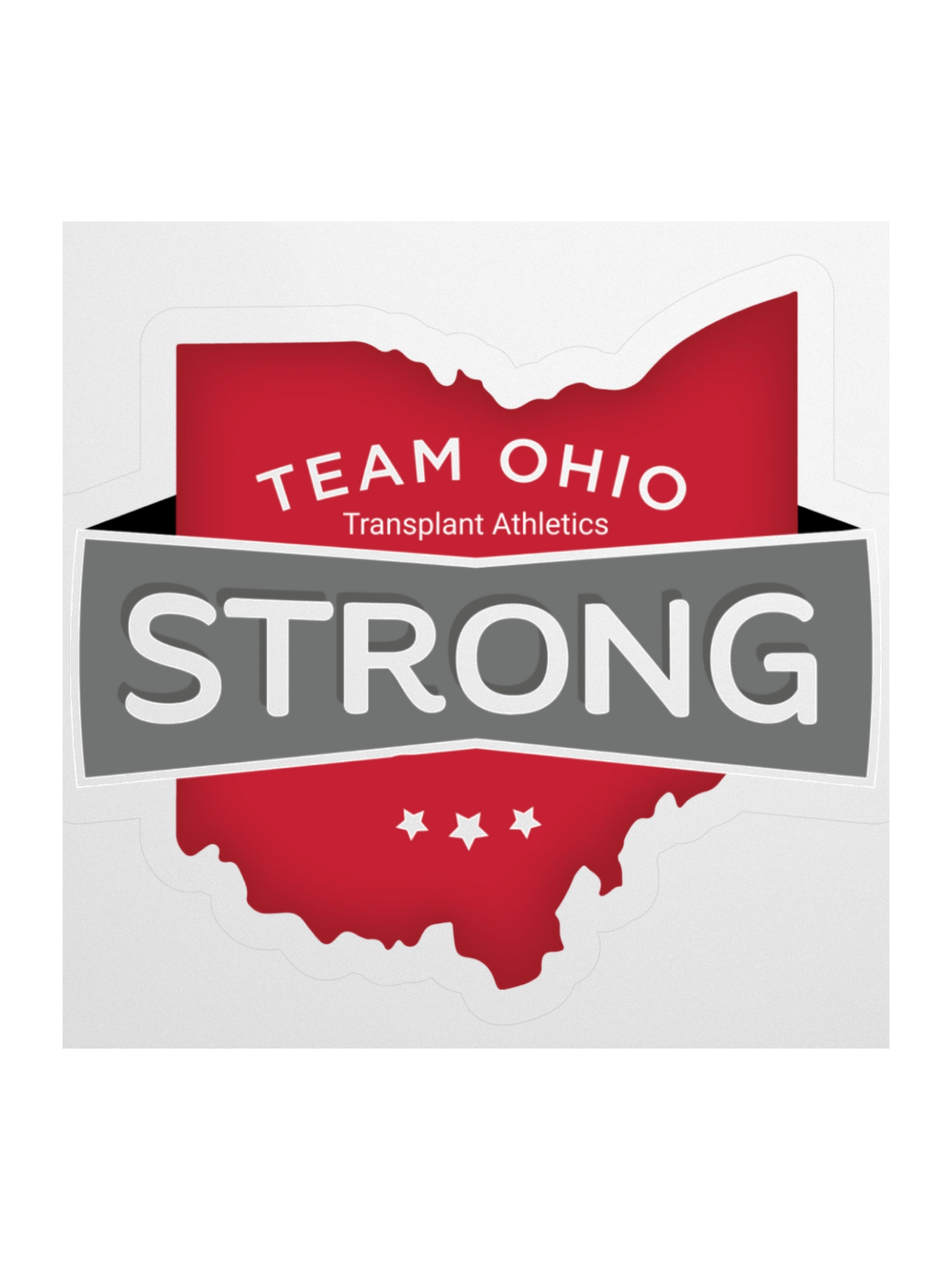 Ohio Strong Kiss Cut Stickers product image (2)