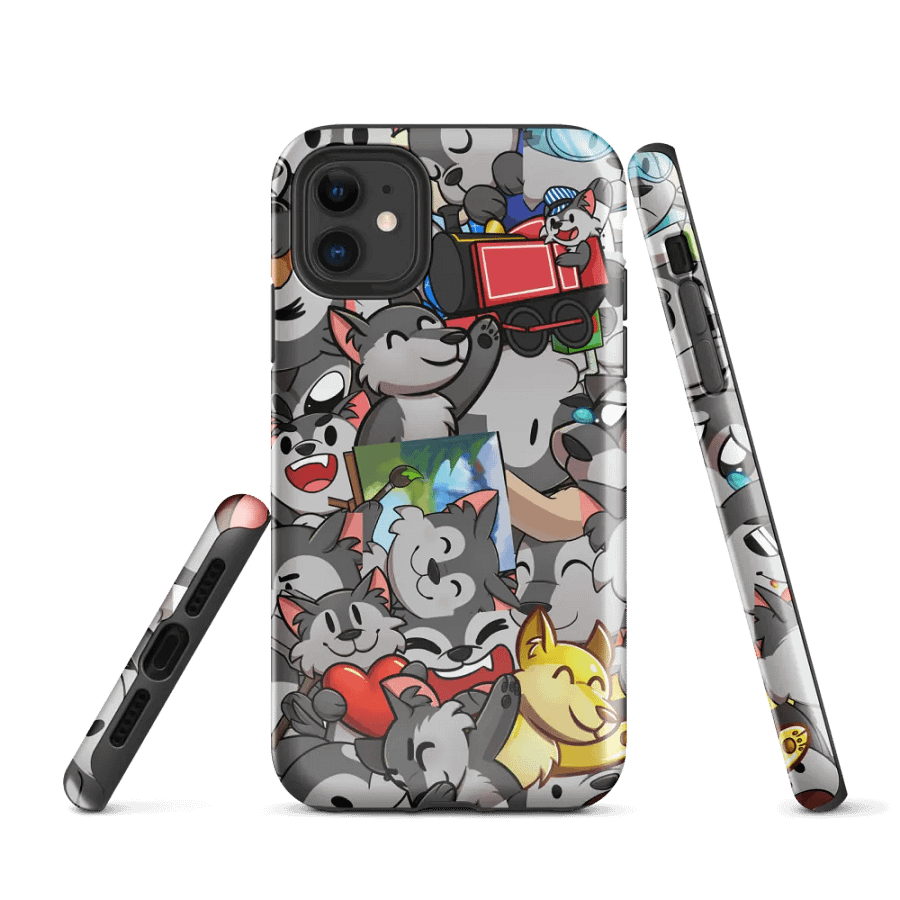 Emote Spam iPhone Case product image (1)