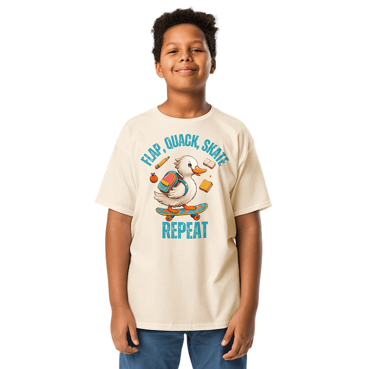 flap, quack, skate, repeat unisex shirt product image (16)