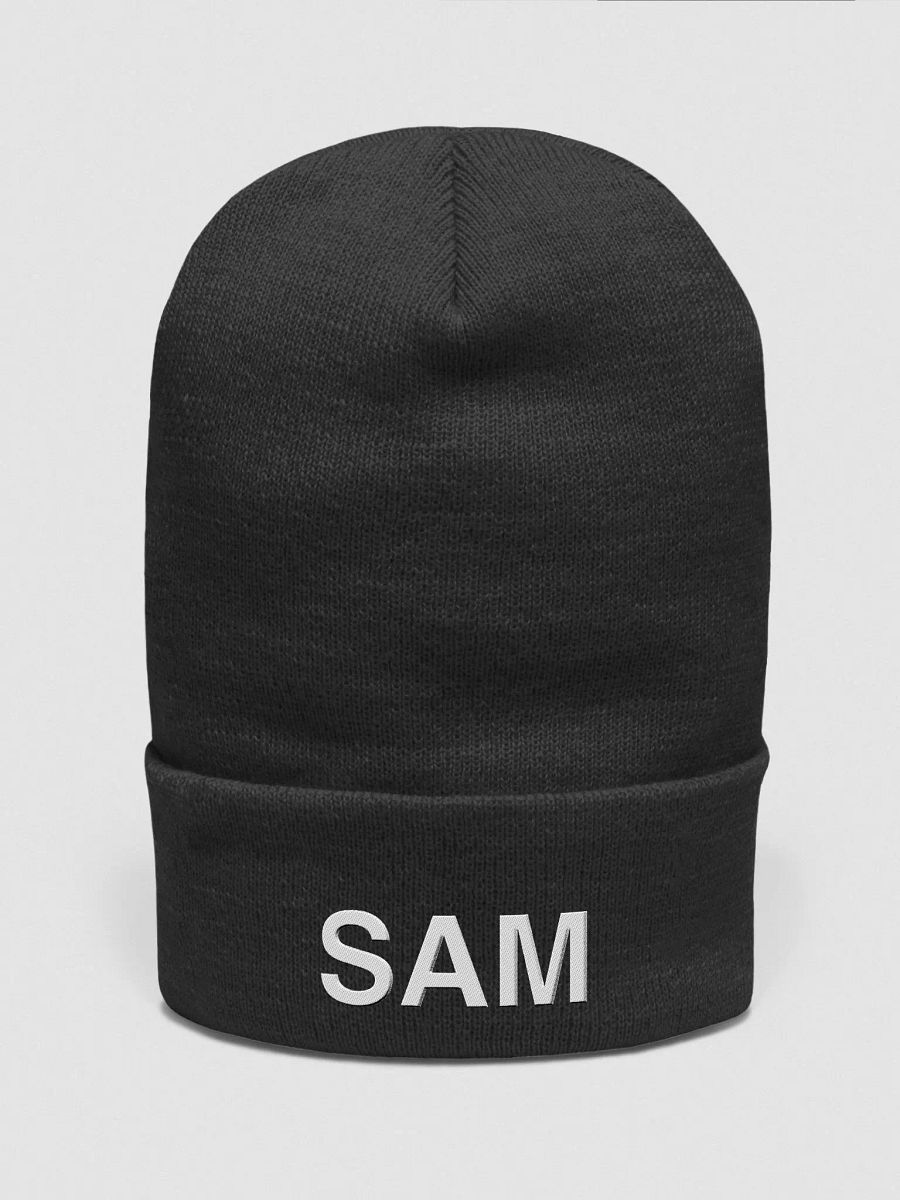 SAM Name Beanie product image (2)